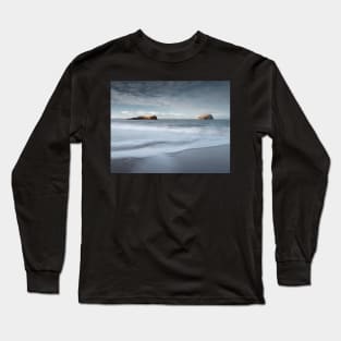 Seacliff Beach and Bass Rock Long Sleeve T-Shirt